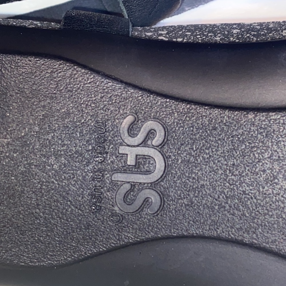 SAS Nouveau Black Leather Open Toe Casual Slingback Sandal-Women’s Sz 10.5M-NWOB - Picture 15 of 16